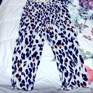 Cheetah Print dress pants